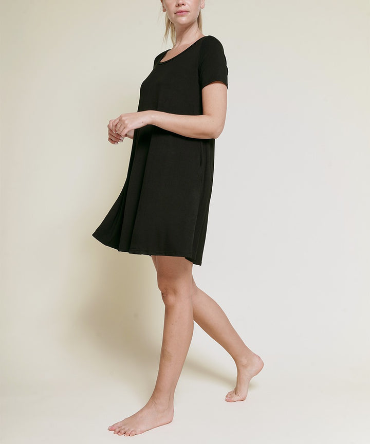 Bamboo Classic Short Slv Dress