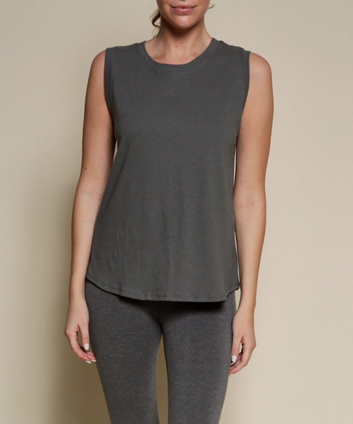 Recycled Cotton Muscle Tank