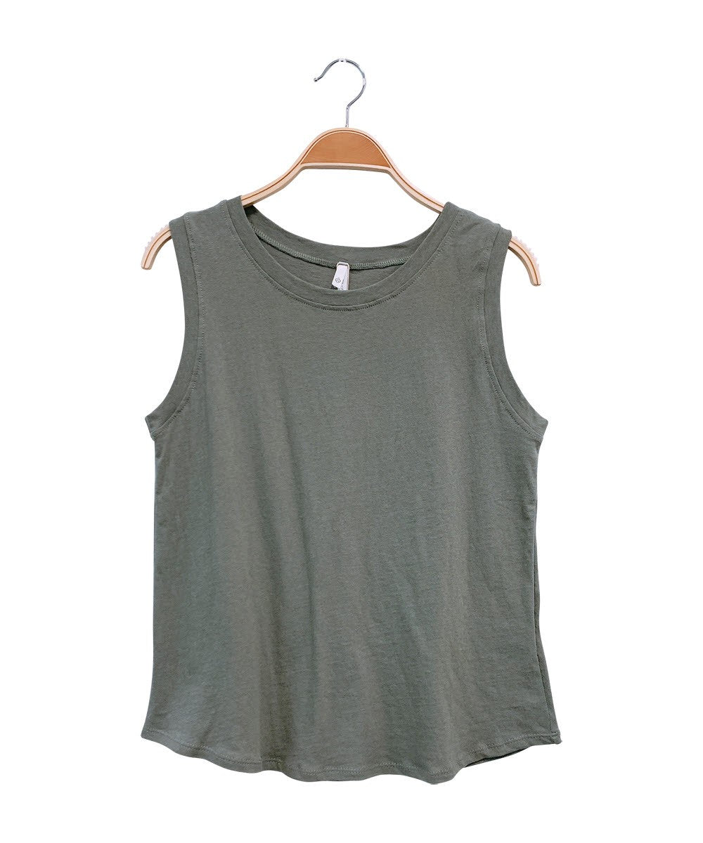 Recycled Cotton Muscle Tank