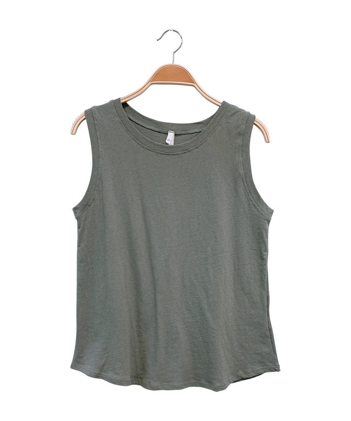 Recycled Cotton Muscle Tank