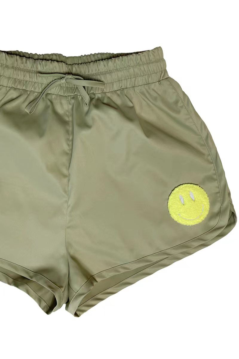 Smiley Nylon Shorts
