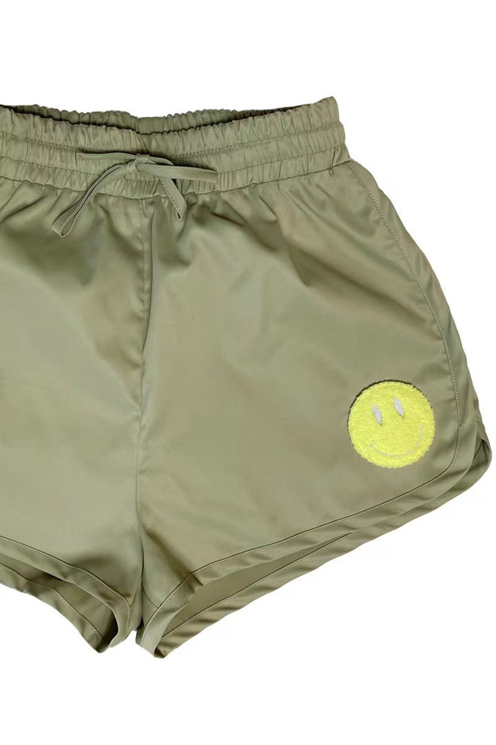 Smiley Nylon Shorts