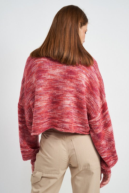 Long Sleeve Collared Sweater 1