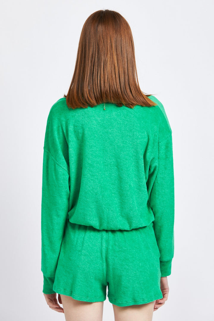 Button Up Collared Top 1