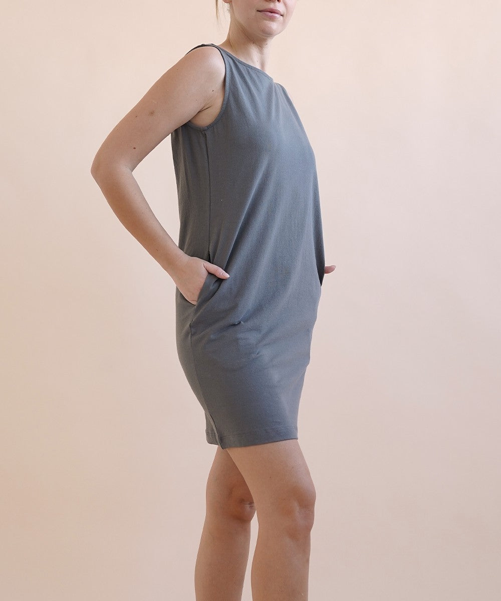 Sleeveless Cotton Dress