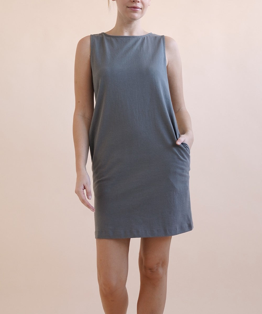 Sleeveless Cotton Dress