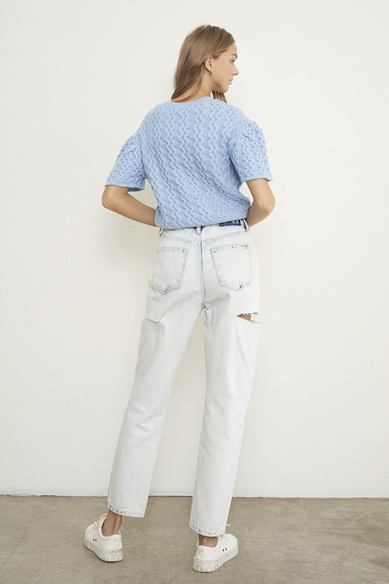 Ice High Rise Loose Jeans