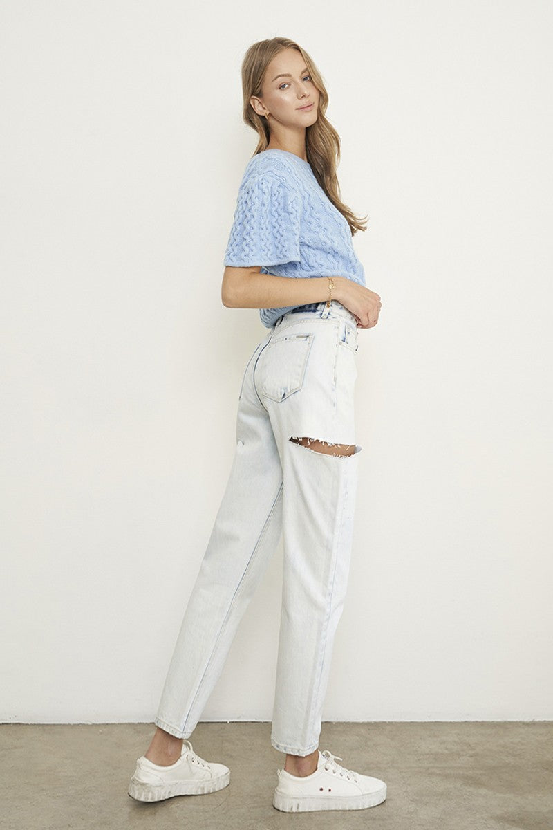 Ice High Rise Loose Jeans