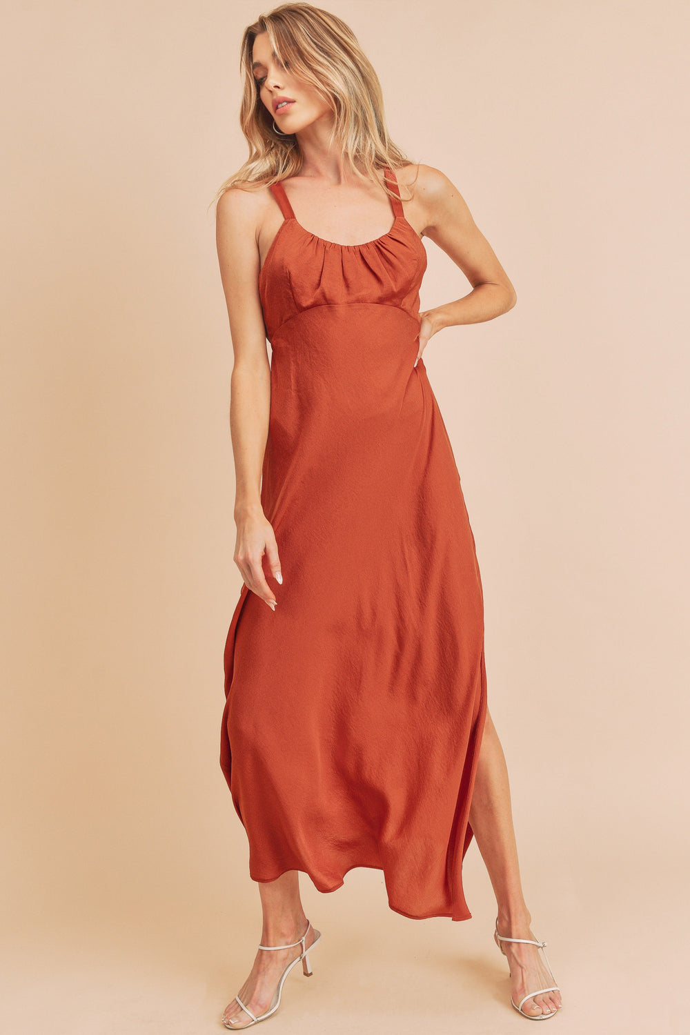 Terracotta Mae Dress