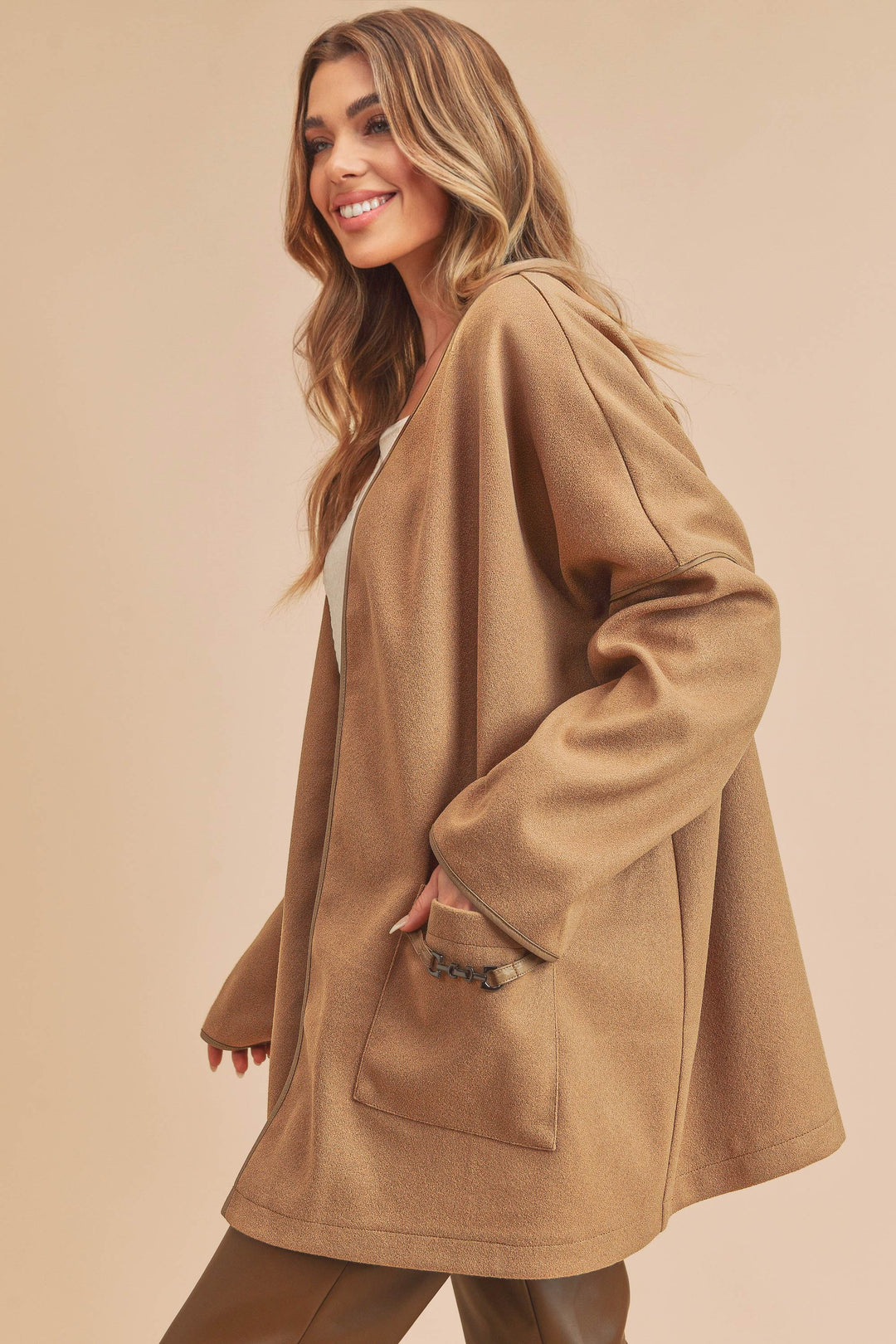 Charcoal Esme Kimono Jacket