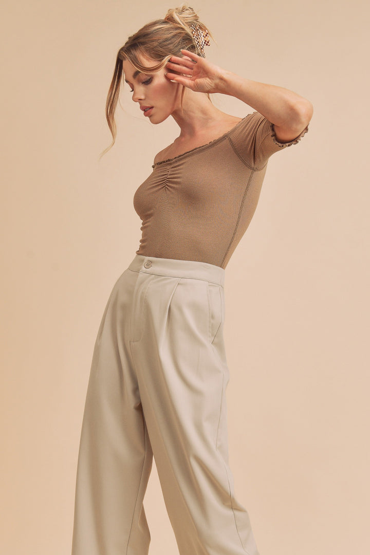 Charcoal Tesia Pants
