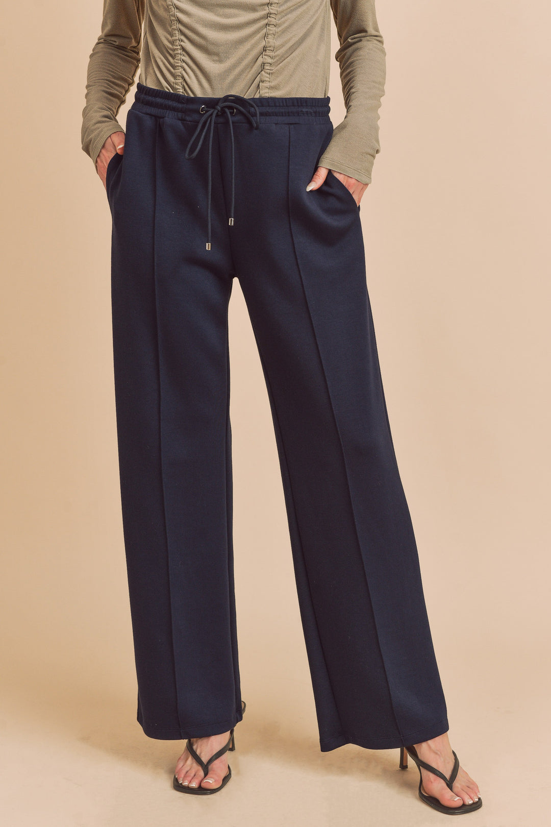 Navy Pheobe Pants