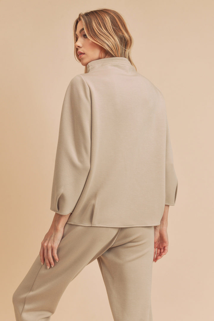 Charcoal Simi Top