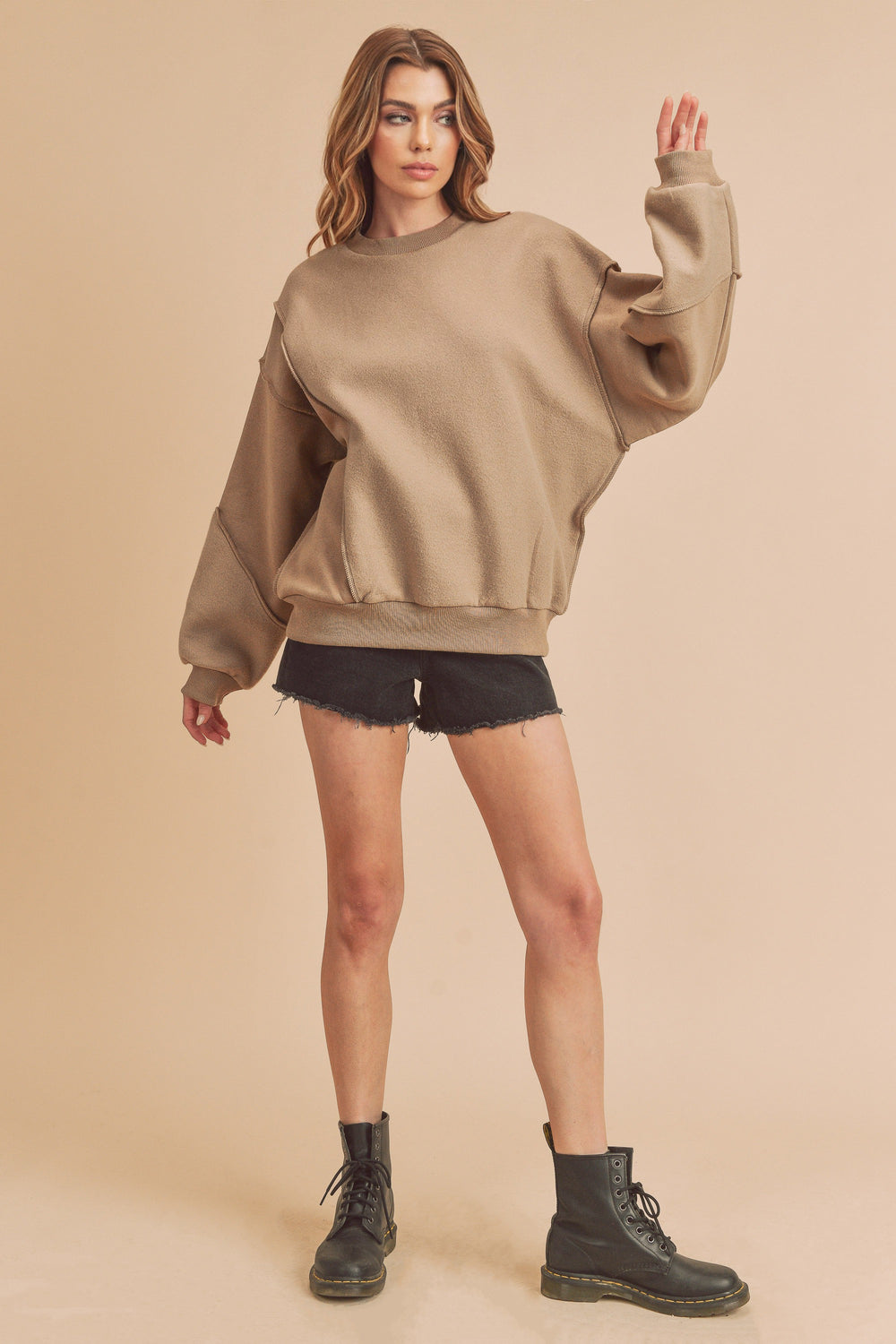 Caramel Ellia Sweatshirt