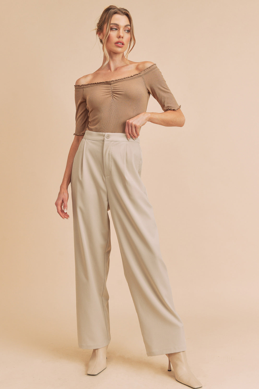 Charcoal Tesia Pants