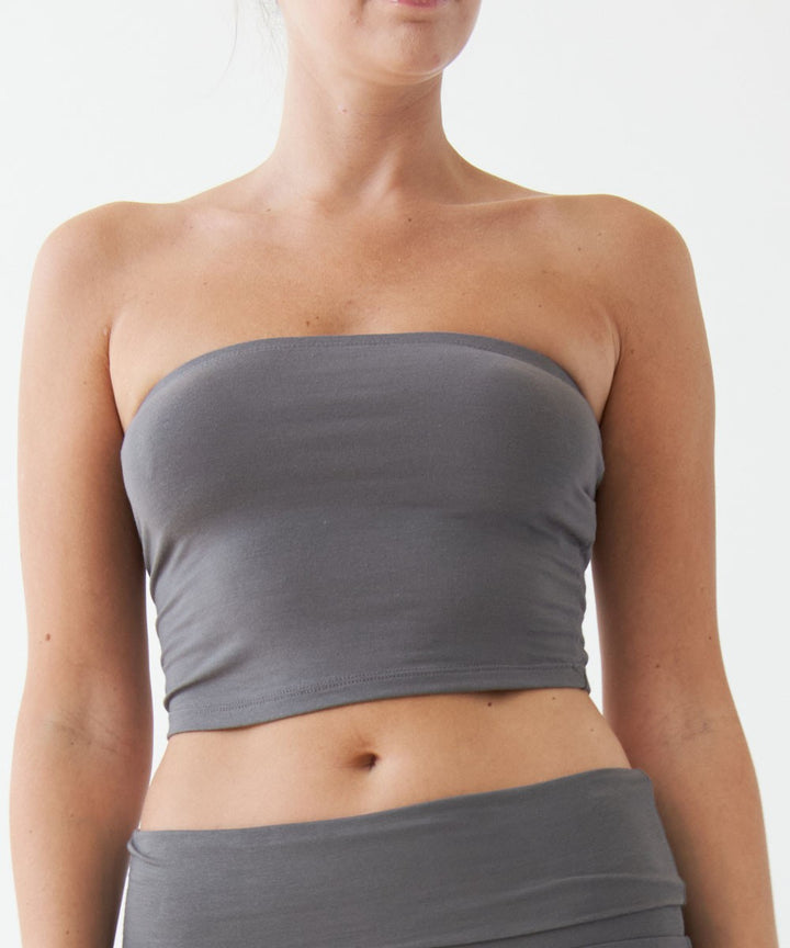 Olive Bamboo Tube Top New