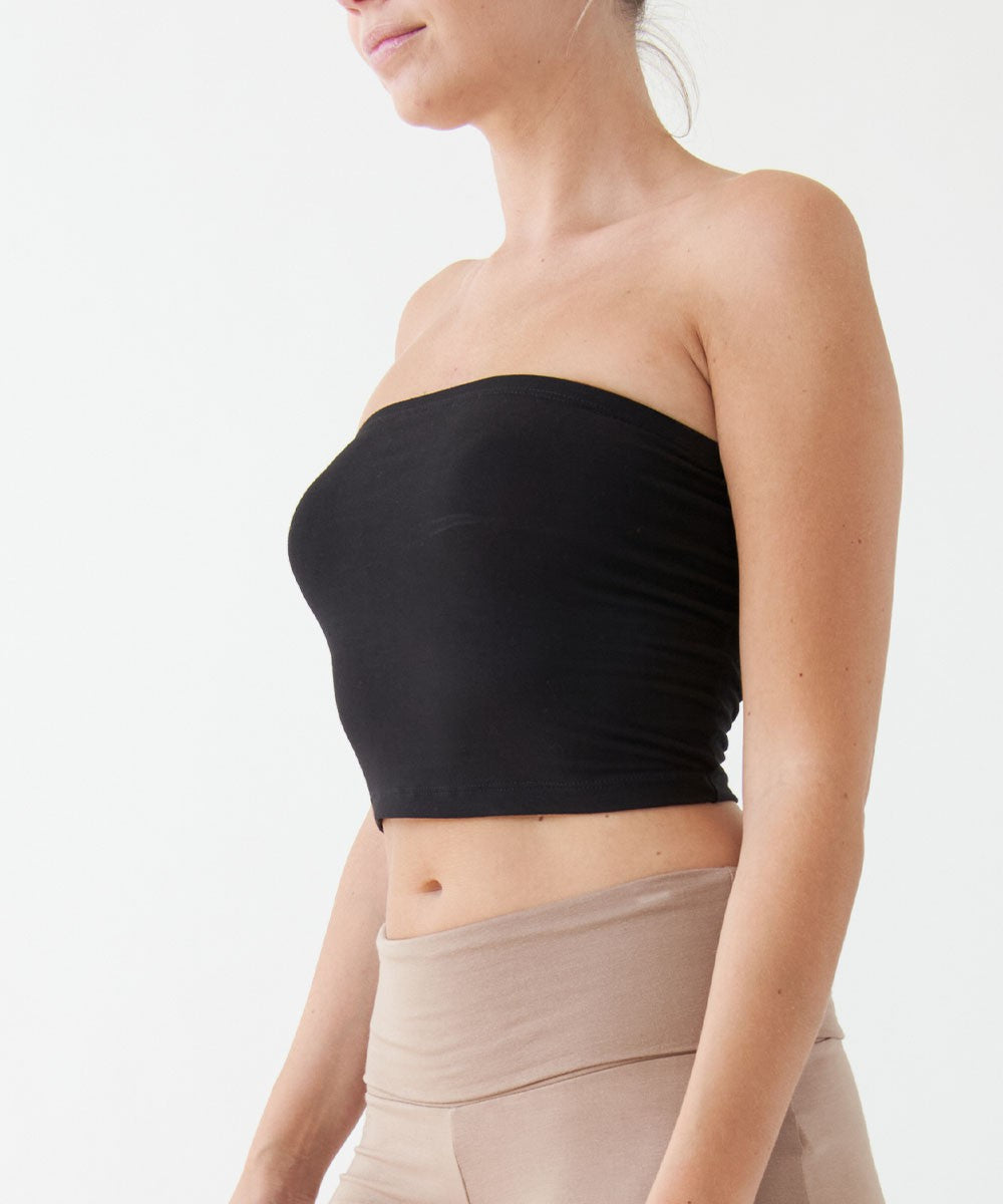 Olive Bamboo Tube Top New