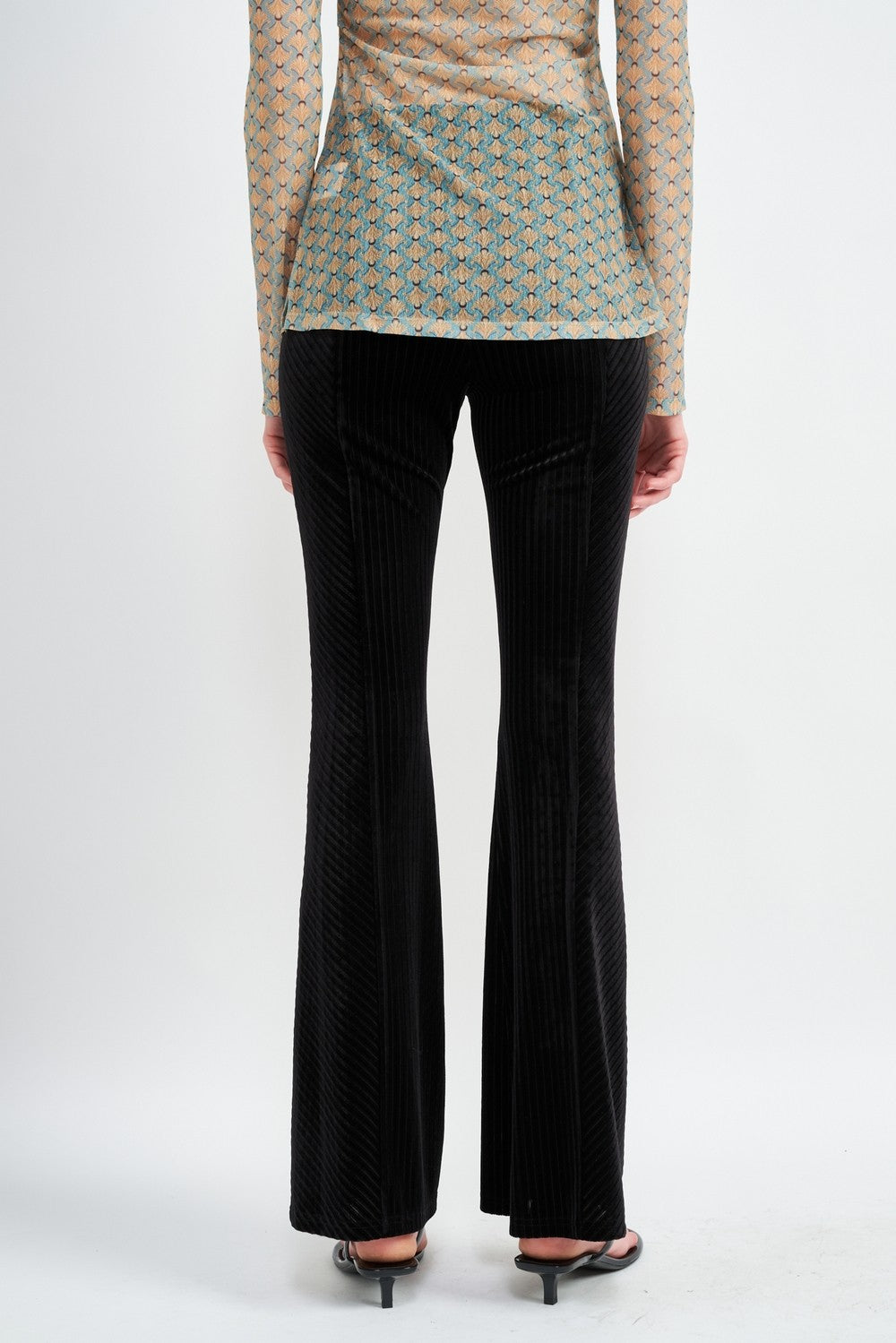 High Rise Flared Pants