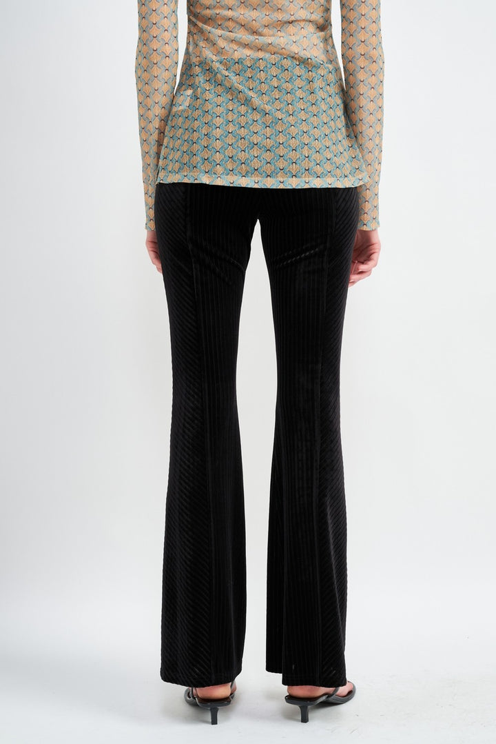 High Rise Flared Pants