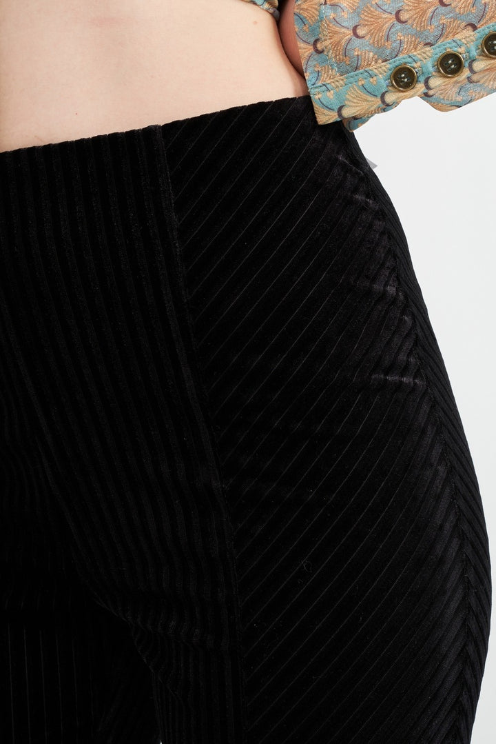 High Rise Flared Pants