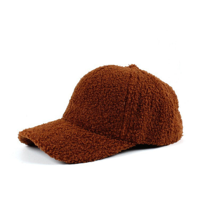 Boucle Sherpa Teddy Bear Knit Ball Cap | Anekay