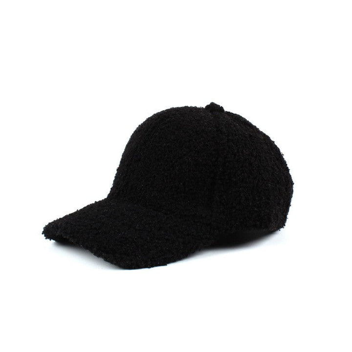 Boucle Sherpa Teddy Bear Knit Ball Cap | Anekay