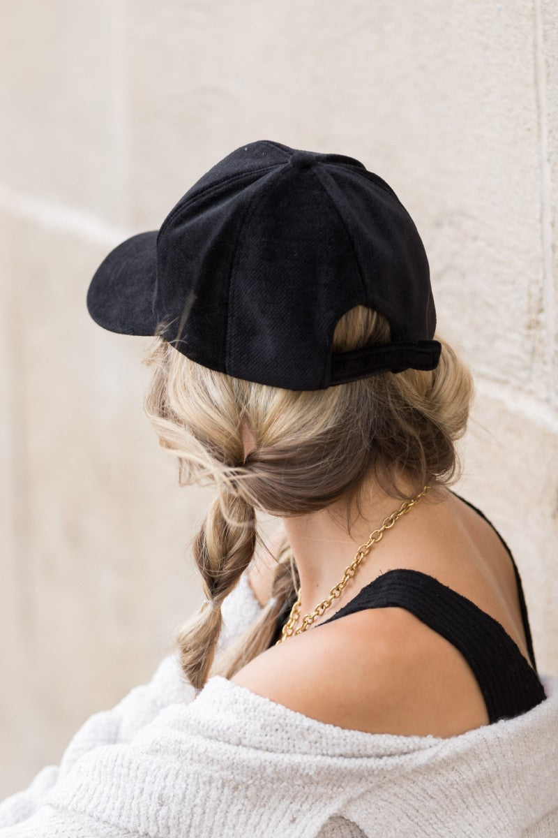 Velour Ball Cap | Anekay