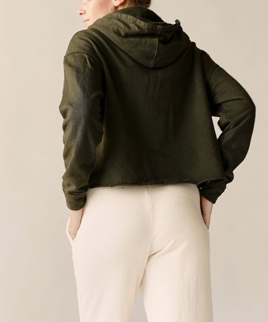 Garment Dye Cotton Hoodie