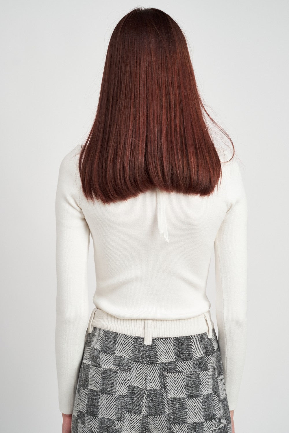 Long Sleeve Bustier Style Crop Top
