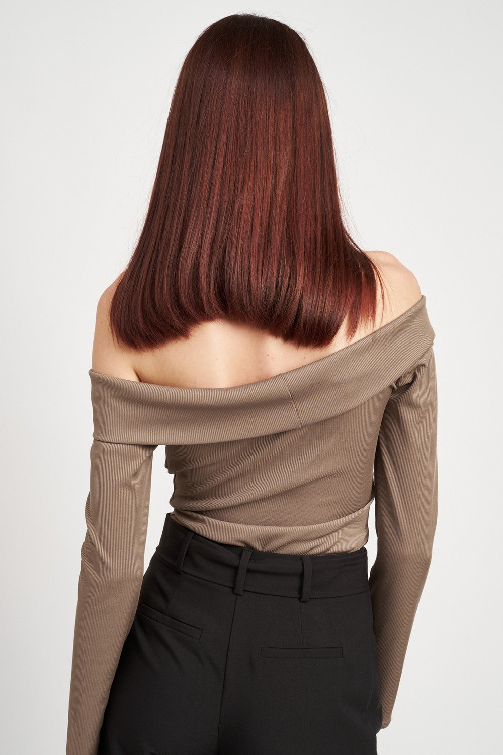 Twisted Off Shoulder Bodysuit