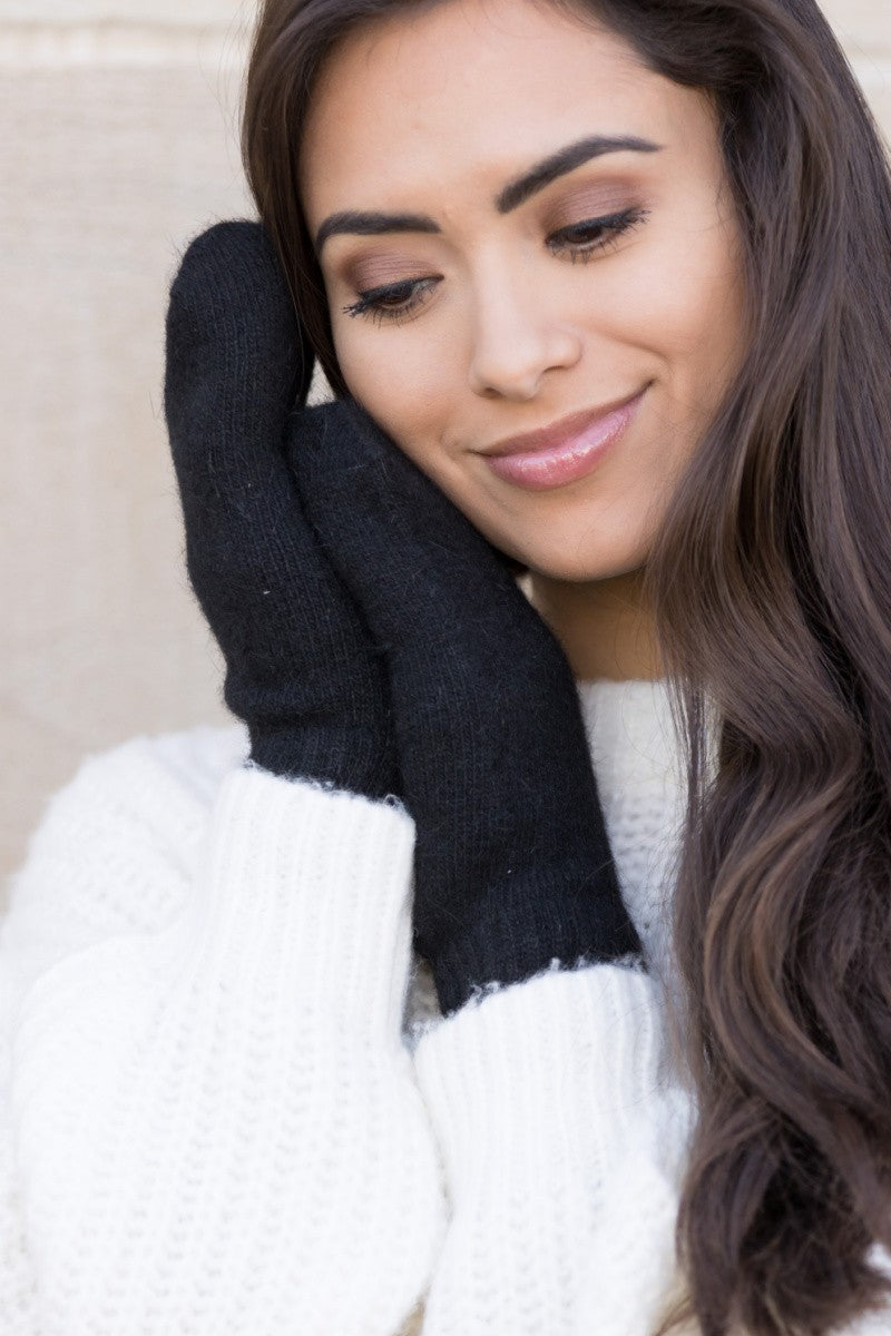 Camel Everyday Cozy Mittens