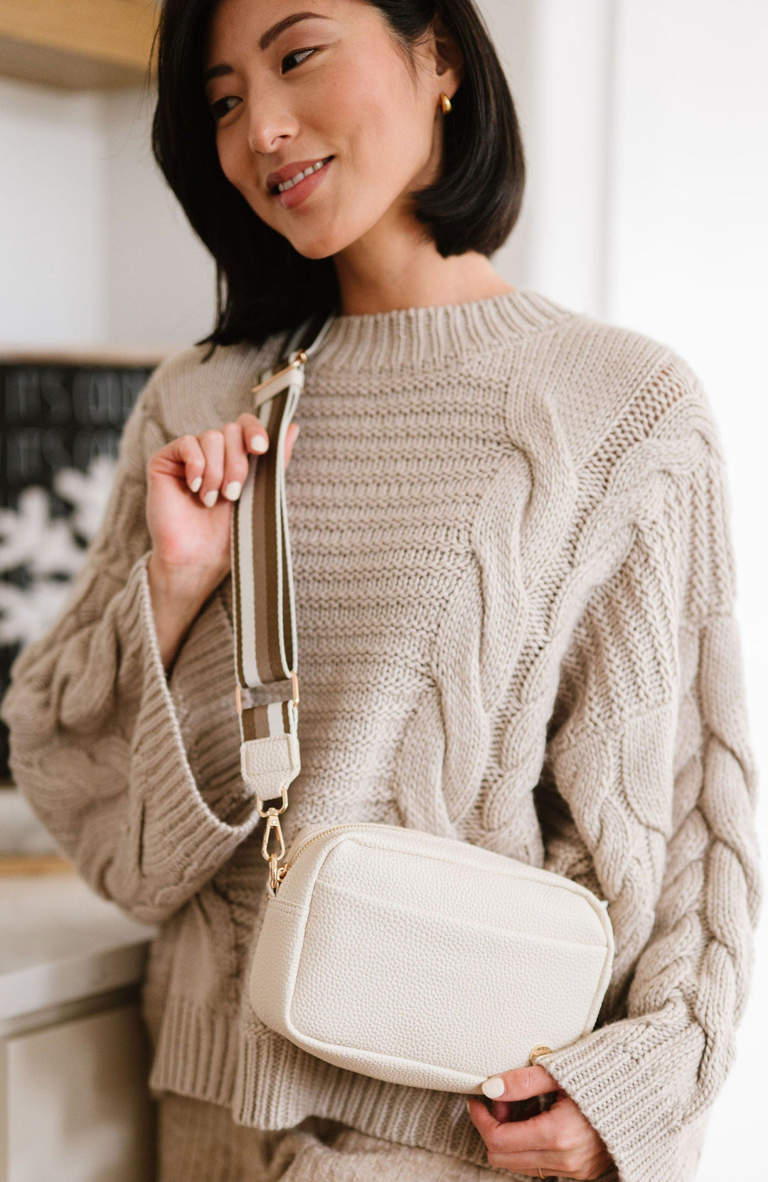 Black Willow Crossbody Belt Bag Fanny Pack