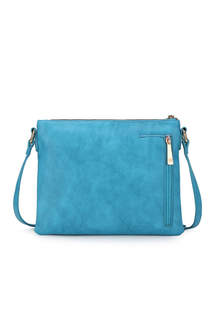 Black Mkf Collection Madeline Flag Women Crossbody Mia K