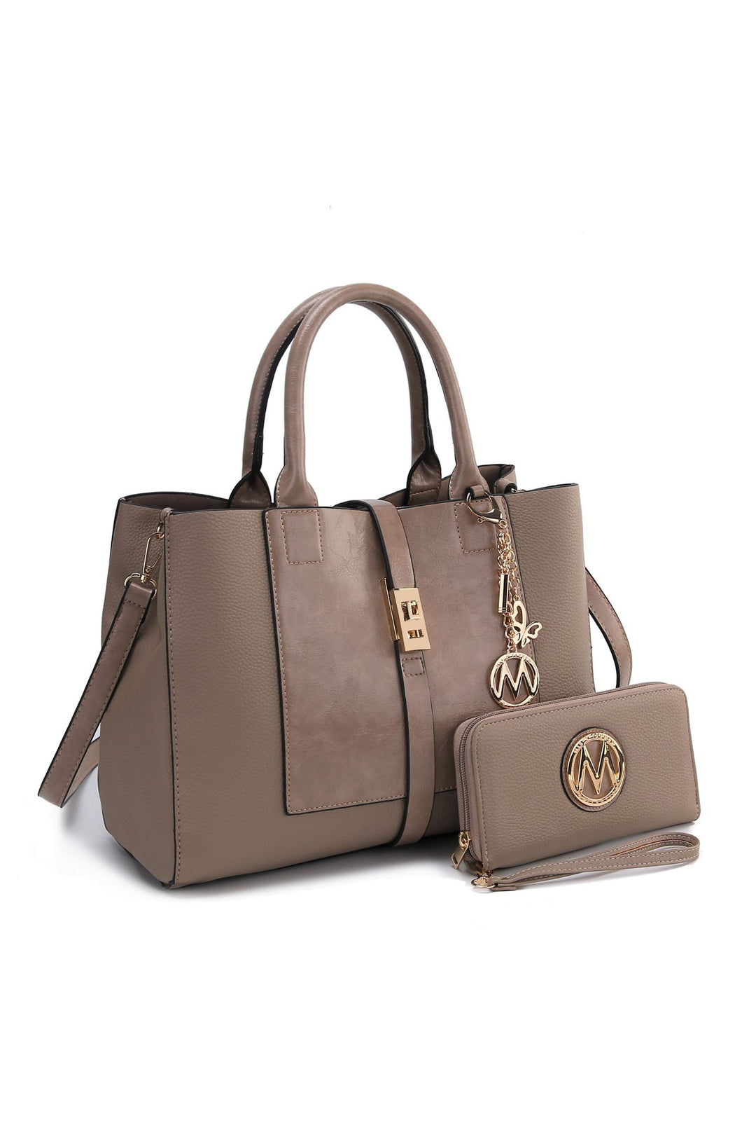 Mkf Collection Yola Satchel Bag With Wallet By Mia