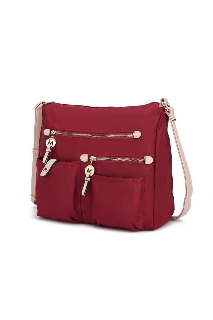 Mkf Collection Serena Color Block Shoulder By Mia