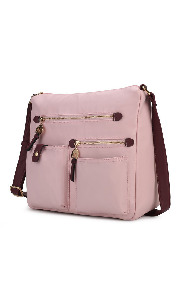 Mkf Collection Serena Color Block Shoulder By Mia