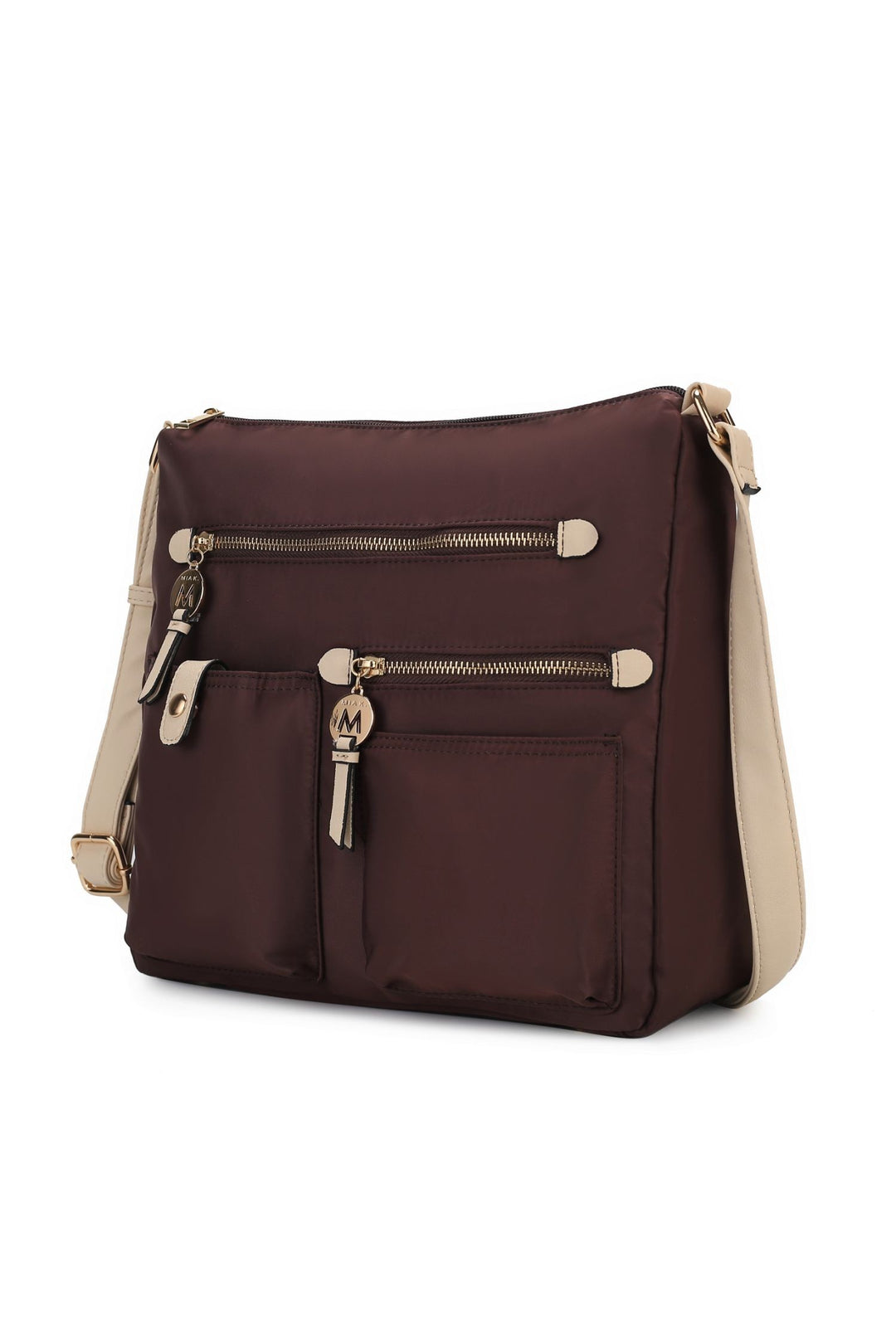 Mkf Collection Serena Color Block Shoulder By Mia