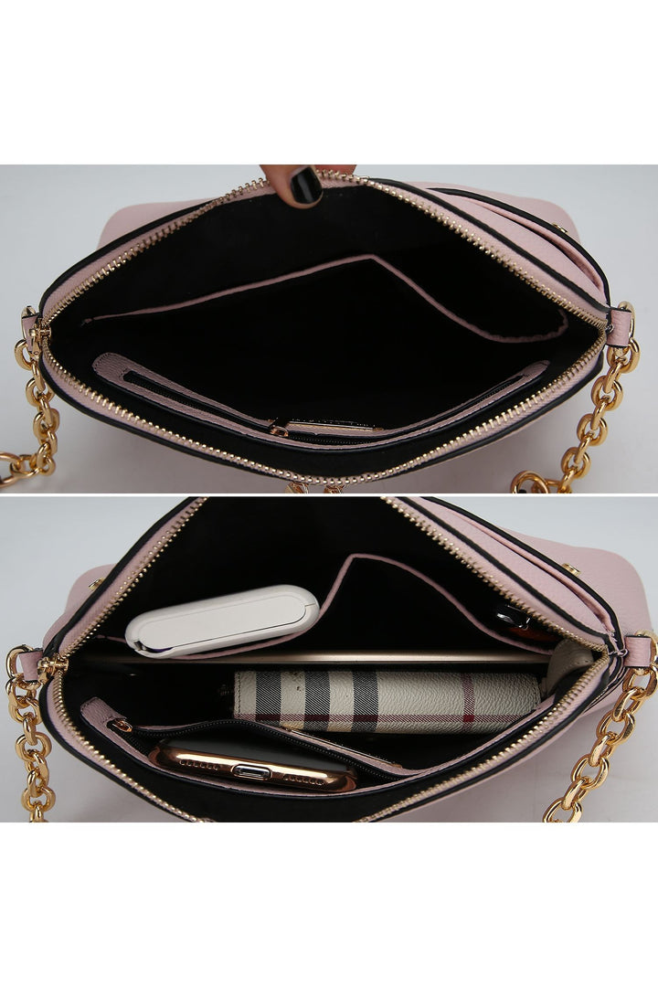 Mkf Collection Kelis Solid Crossbody Bag By Mia K