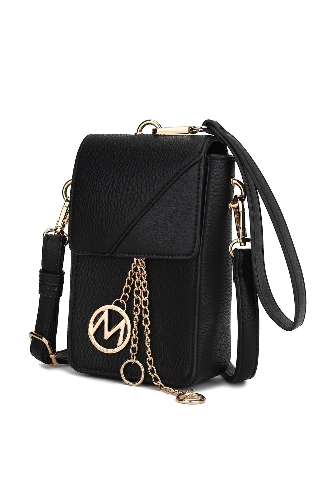 Pink Mkf Collection Hannah Crossbody Wristlet By Mia