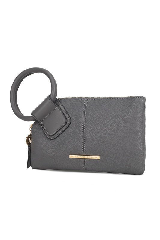 Seafoam Mkf Collection Luna Clutch Wristlet Bag By Mia K