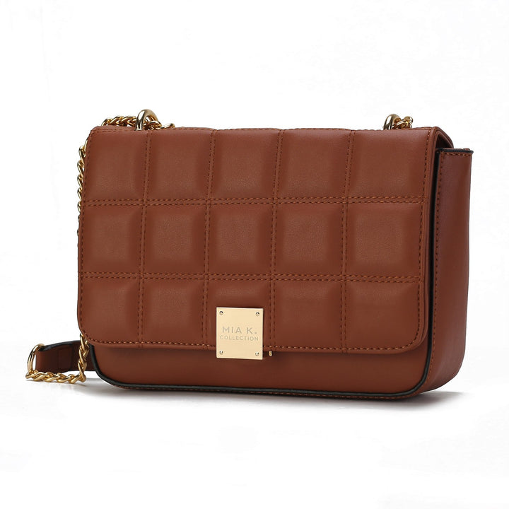 Pink Mkf Collection Nyra Quilted Shoulder Bag By Mia K