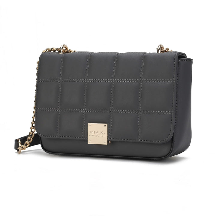 Red Mkf Collection Nyra Quilted Shoulder Bag By Mia K