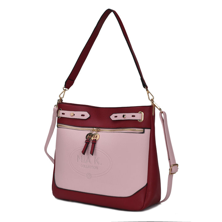 Mkf Collection Evie Two Tone Shoulder Bag By Mia K