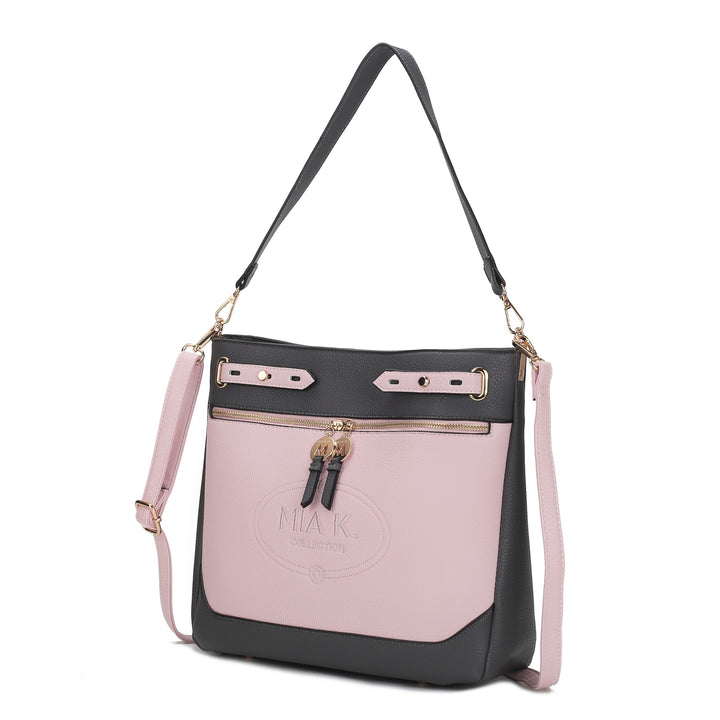 Mkf Collection Evie Two Tone Shoulder Bag By Mia K