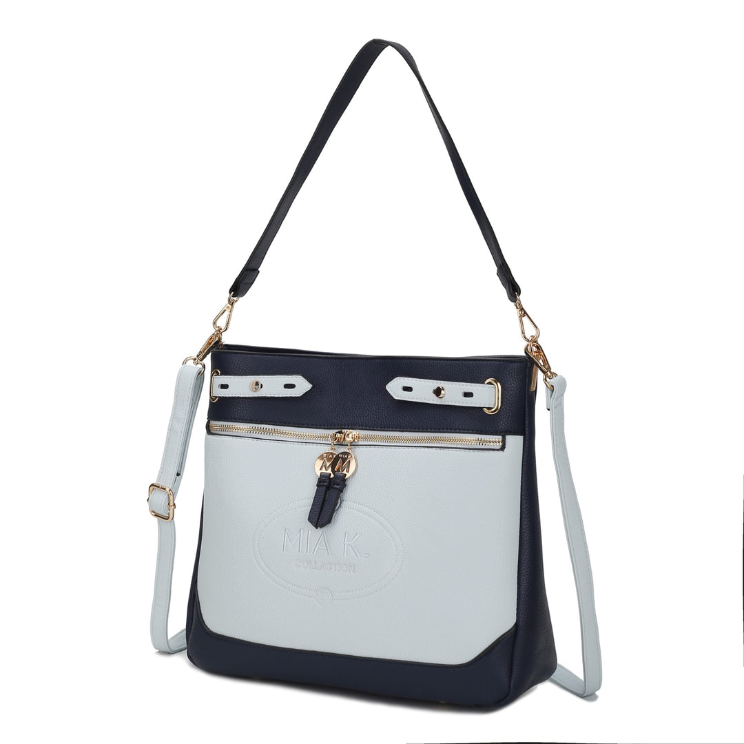Mkf Collection Evie Two Tone Shoulder Bag By Mia K