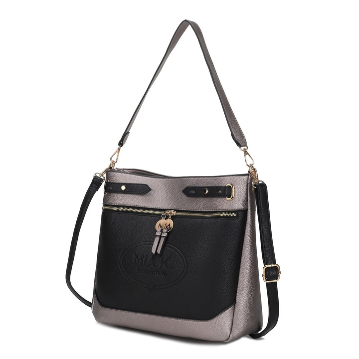 Mkf Collection Evie Two Tone Shoulder Bag By Mia K