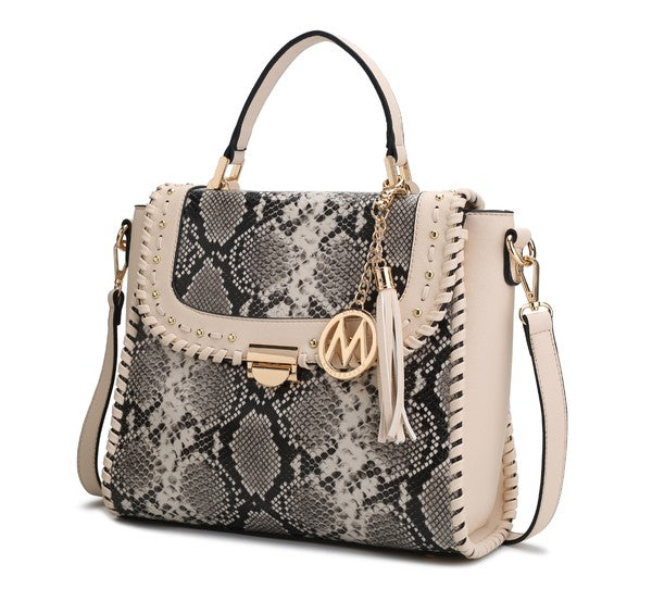 Turquoise Mkf Collection Lilli Satchel Handbag By Mia K