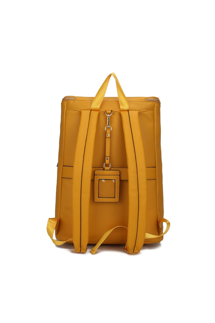 Cognac Mkf Collection Angela Large Backpack By Mia K