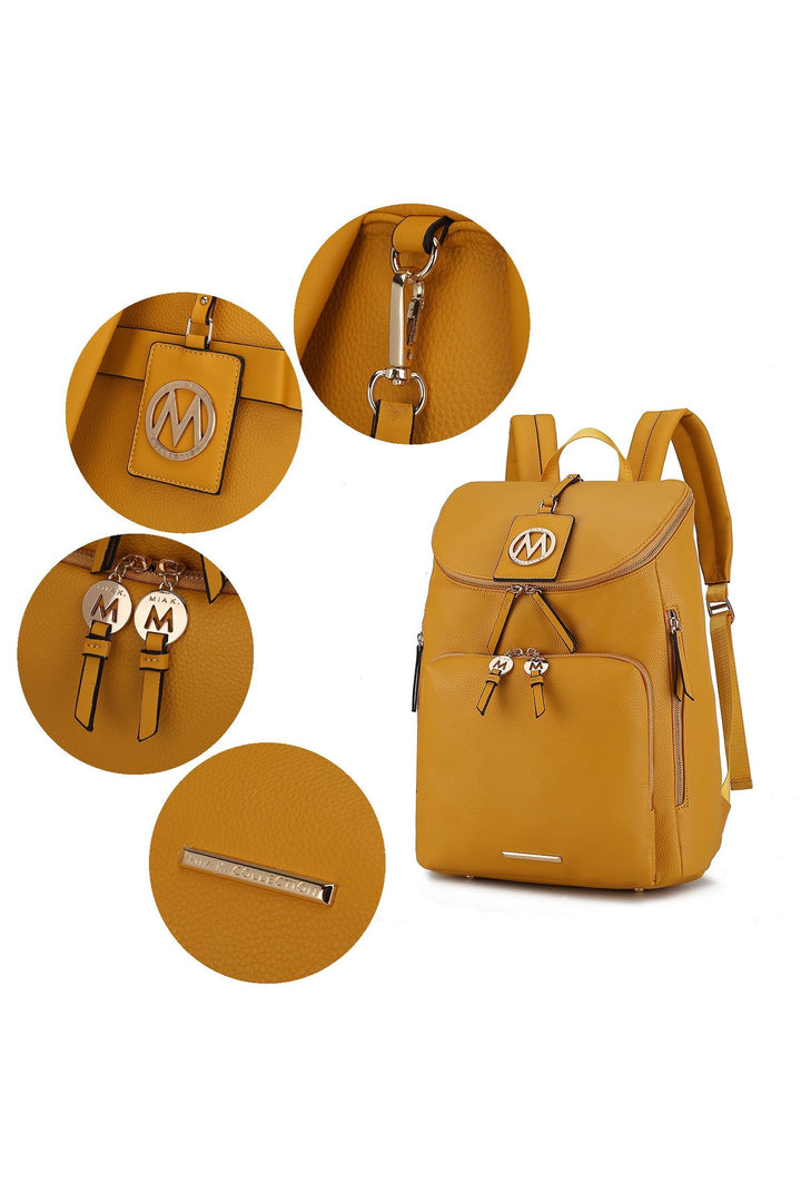 Charcoal Mkf Collection Angela Large Backpack By Mia K