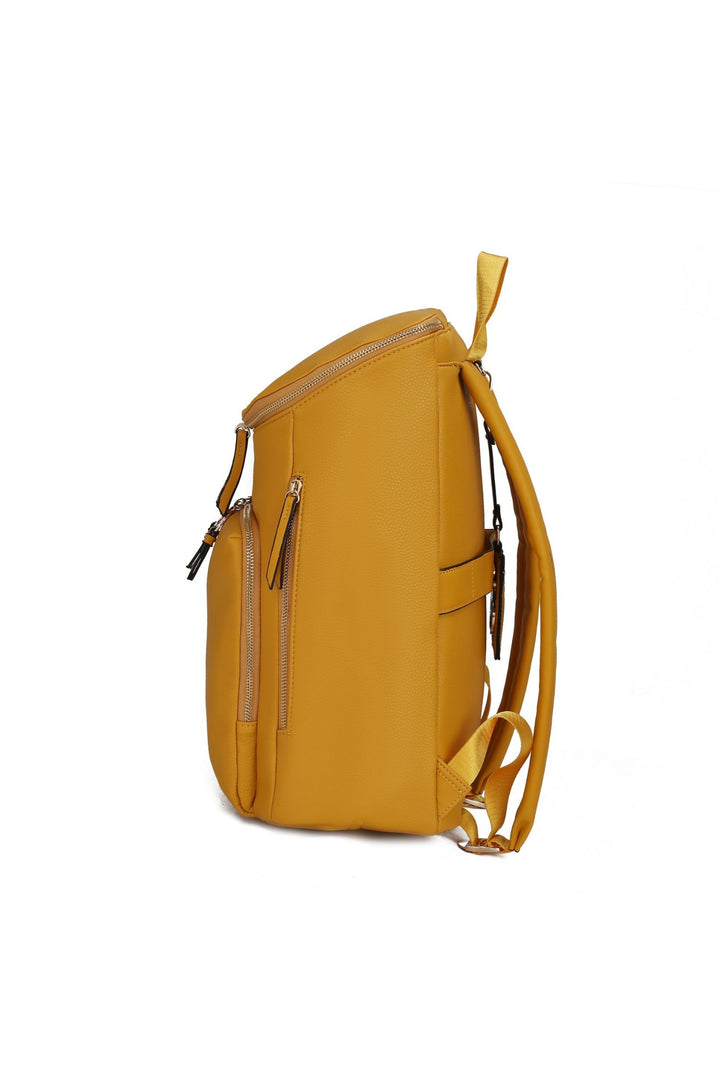 Mustard Mkf Collection Angela Large Backpack By Mia K